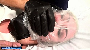 suffocated with nylon bag